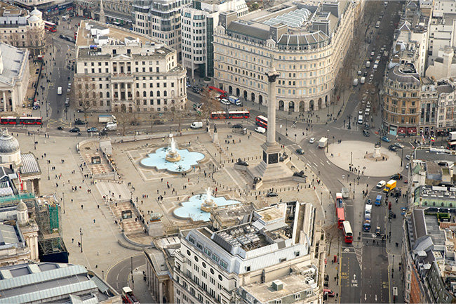 Trafalgar Square stands