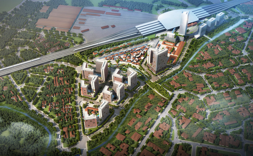 Jakarta–Bandung High Speed Rail B1 artist impression