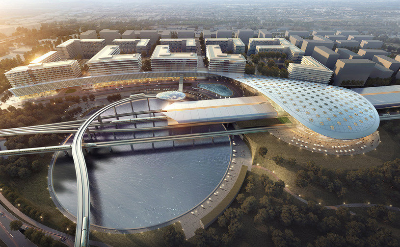 Jakarta–Bandung High Speed Rail artist impression