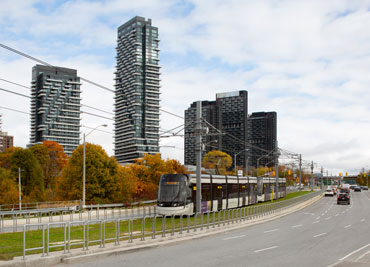 Eglinton crosstown light rail transit