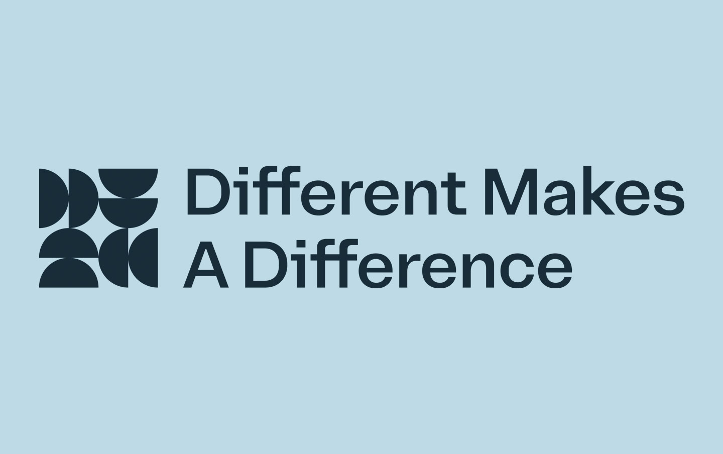 Different makes a difference