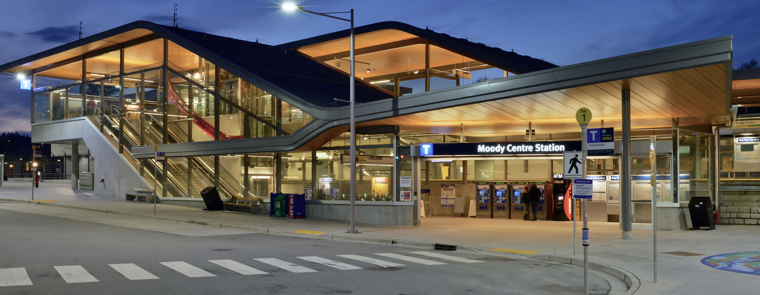 Moody centre station