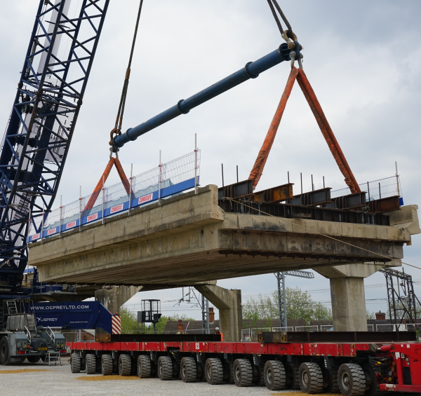 EAST WEST RAIL BRIDGE MOVE