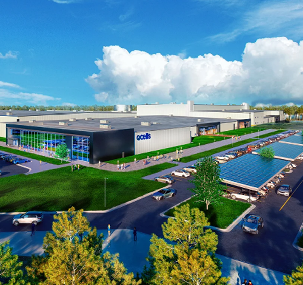 Qcells solar module manufacturing facility